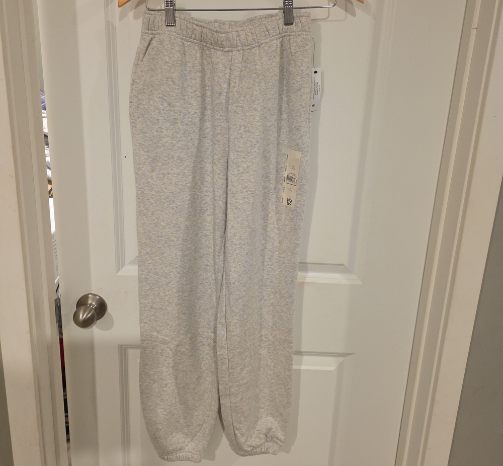 No Boundaries Light Heather Gray Jogger Sweatpants
